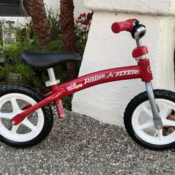 Radio Flyer Balance Bike Excellent Condition