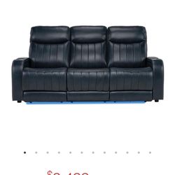 2 Theater Style Couches 
