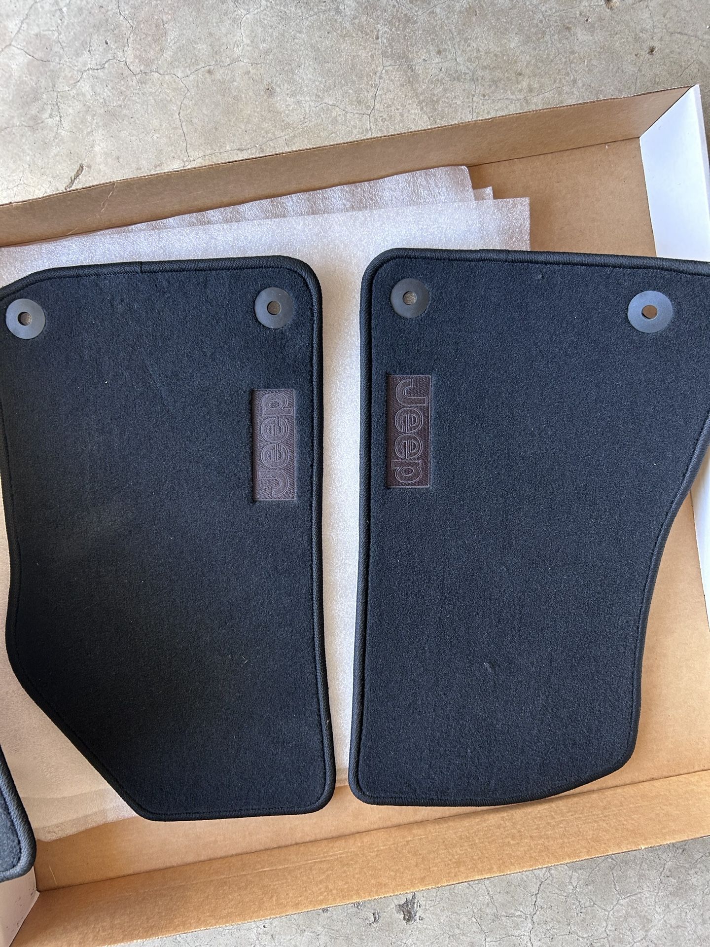 Jeep Wrangler Fabric Floor Mats