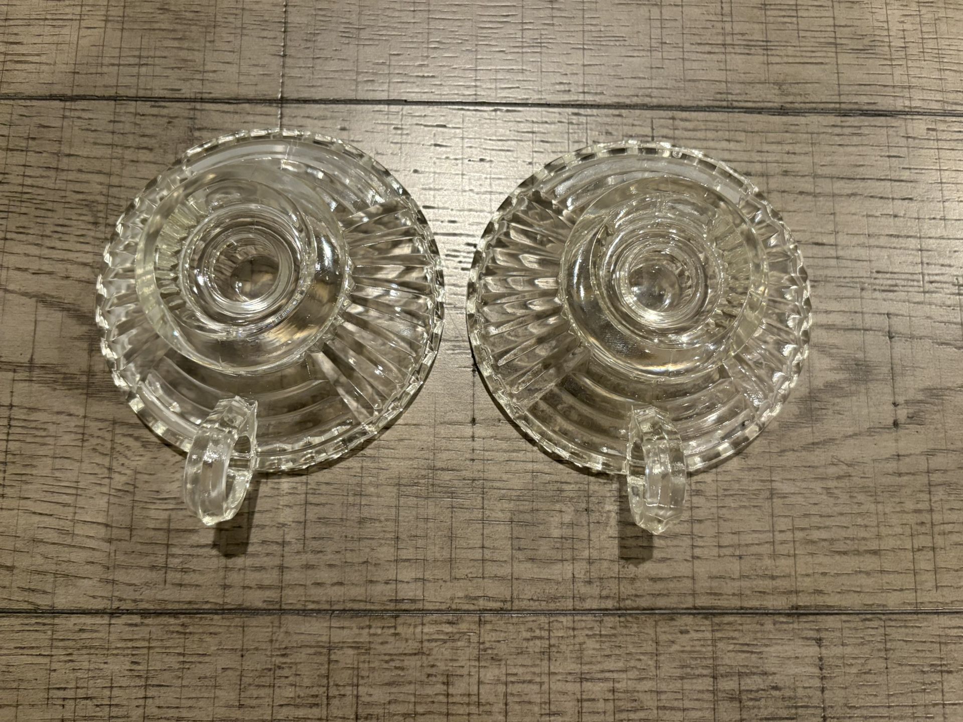 Glass Candle Holders