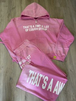 Awful Lot Of Cough Syrup Sweat Suits