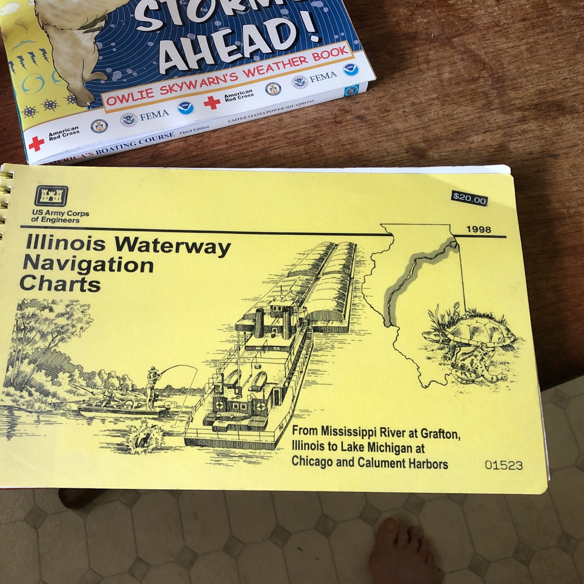 Illinois waterway Navigation Charts