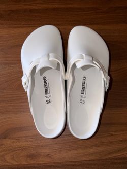 Birkenstock Super-Birki Clogs – White – Men’s Size 12 – Brand New
