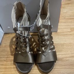 Women Bronze Heels