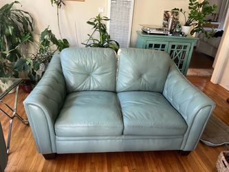 Leather sofas
