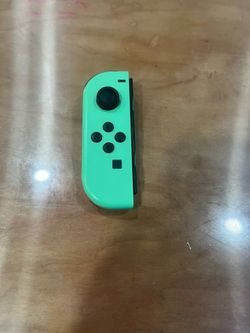 Nintendo Switch Animal Crossings Mint Green Joy-Con LEFT Tested Working AS IS