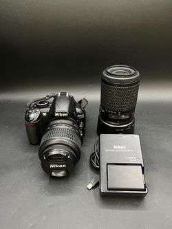 Nikon D3100 Digital Camera Kit 18-55mm & 55-200mm Lenses *7043