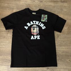 Bape  X Burberry size m
