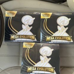 x3 Mega Gardevoir ETBs: Pokemon Mega Evolution TCG