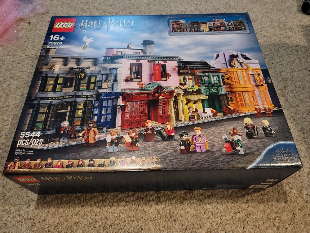Lego Harry Potter Diagon alley New