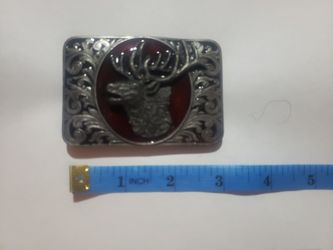 Elk Belt Buckle
