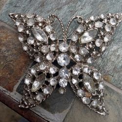 Vintage Butterfly Pendant 