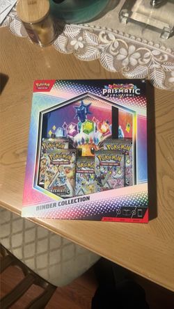 Pokemon Prismatic Evolutions Binder Collection Scarlet & Violet Sealed New