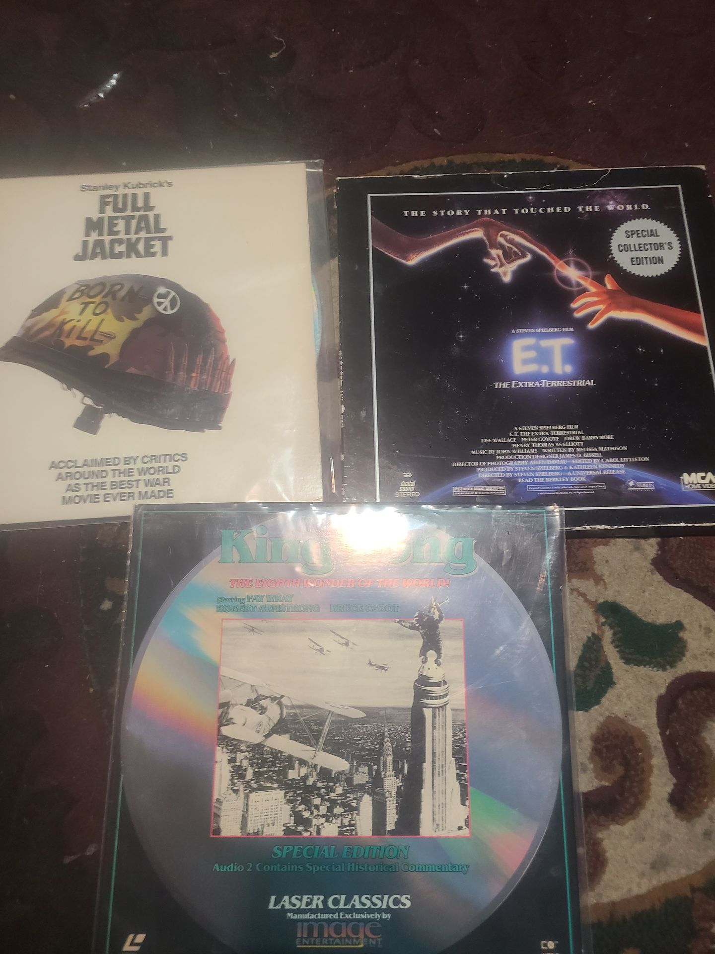 Lazer disc movies
