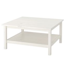 IKEA Hemnes Coffee Table, White Stain