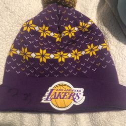 Lakers Beannie One Size