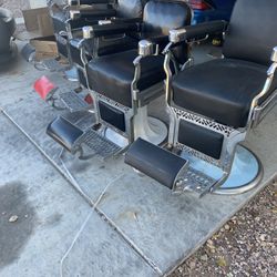 PAIDAR and Koken Barber Shop Chairs