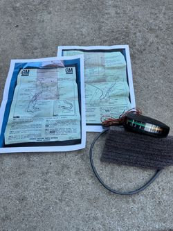 60s GM tachometer