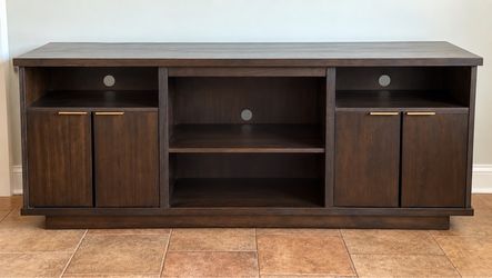 66” Dark  TV Stand / Media Console