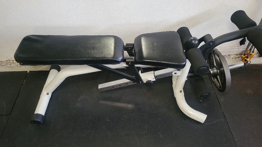 Weight Bench  with leg  Extension 
