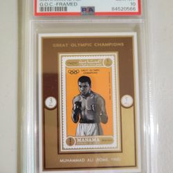 GOATS 🐐  Muhammad Ali Stamp 