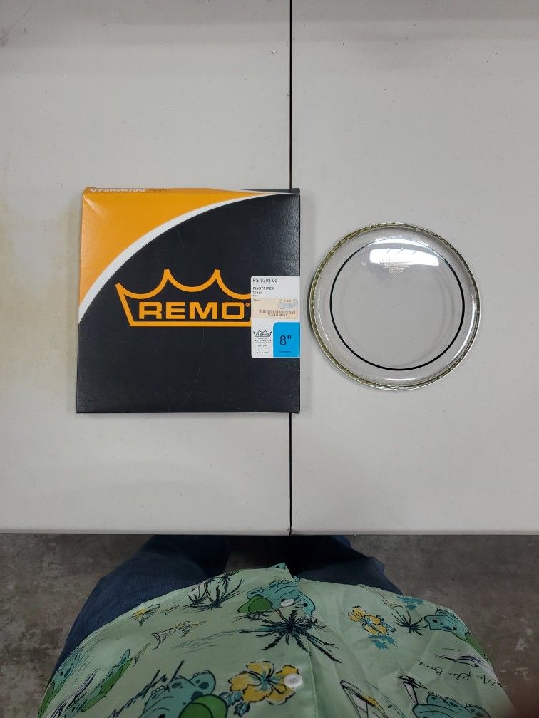 Remo 8" Pinstripe Clear Drum Head