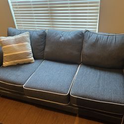 2 Piece Gray Sofa Set