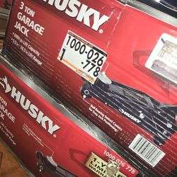 2 / Husky 3 Tons New In Box  Asking $110 Each Or Both $200 