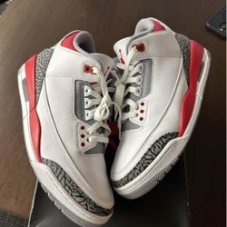 Jordan 3 Fire Red 