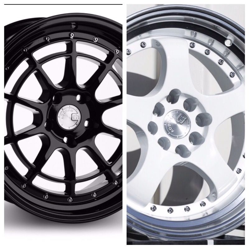 18" Aodhan Rim 5x100 5x120 5x114 (only 50 down payment/ no CREDIT CHECK)