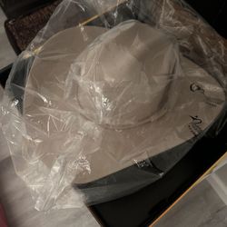$320 Authentic Genuine Leather Cowboy Hat 