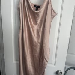 BLUSH DRESS PLUS SIZE 