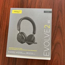 New Jabra Evolve2 65 Headset MS Stereo Black