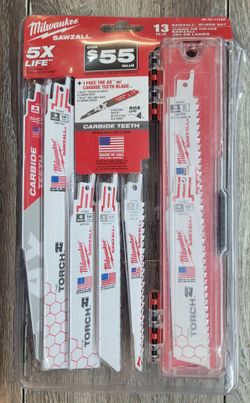 Milwaukee Sawzall 13-Piece Blade Set