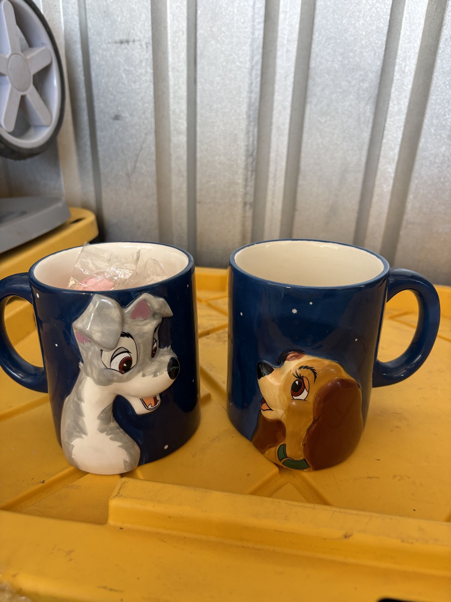 Lady in the tramp cups