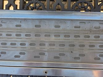 48 LF stainless steel leaf gutter guard
