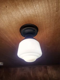 Schoolhouse Light Fixture
