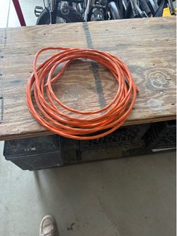 Orange solid  romex wire