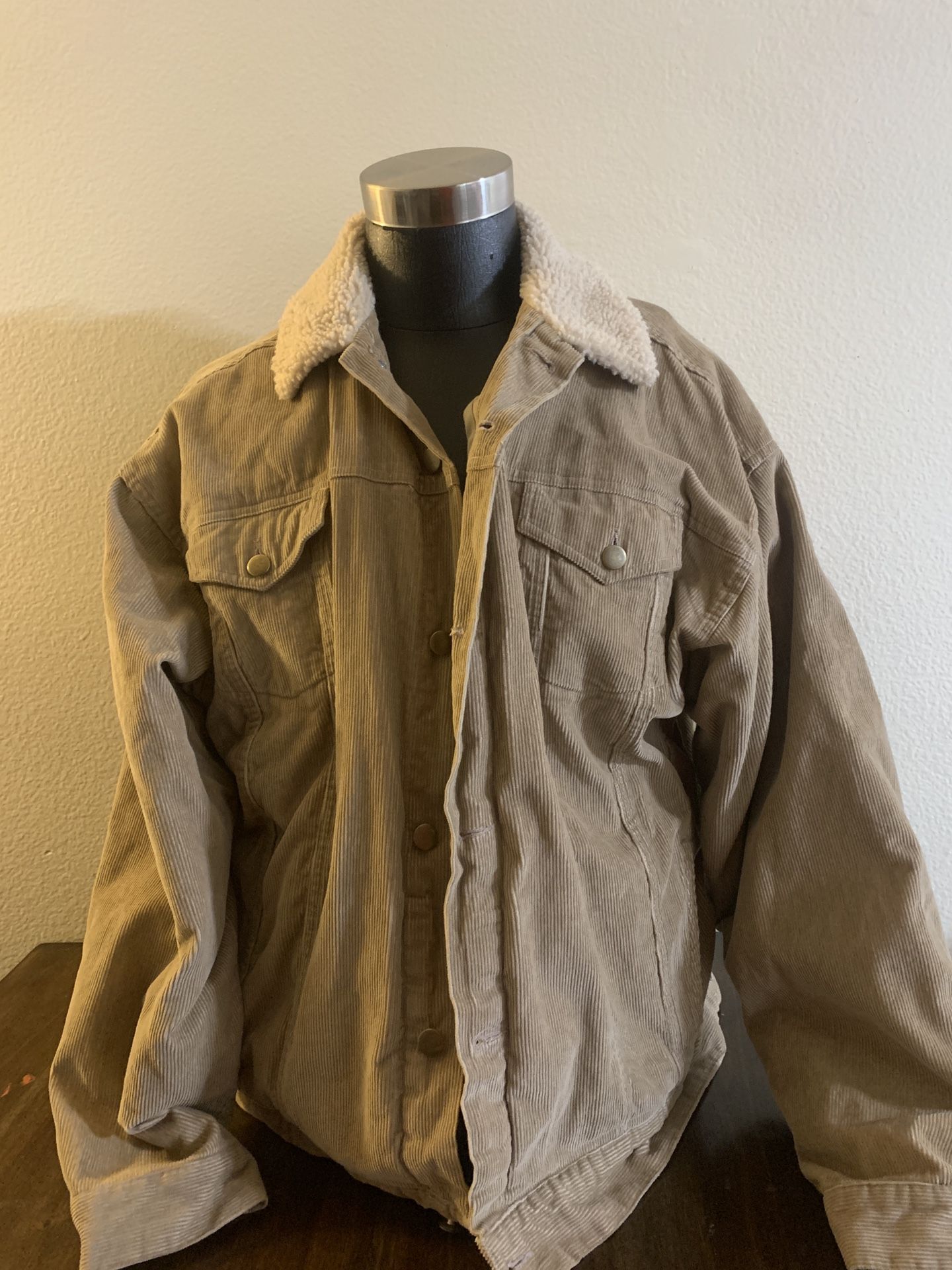 90s Vintage corduroy jacket sz xxl
