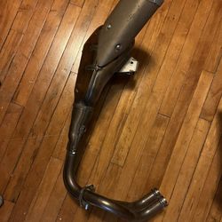 Yamaha Mt07 Stock Exhaust