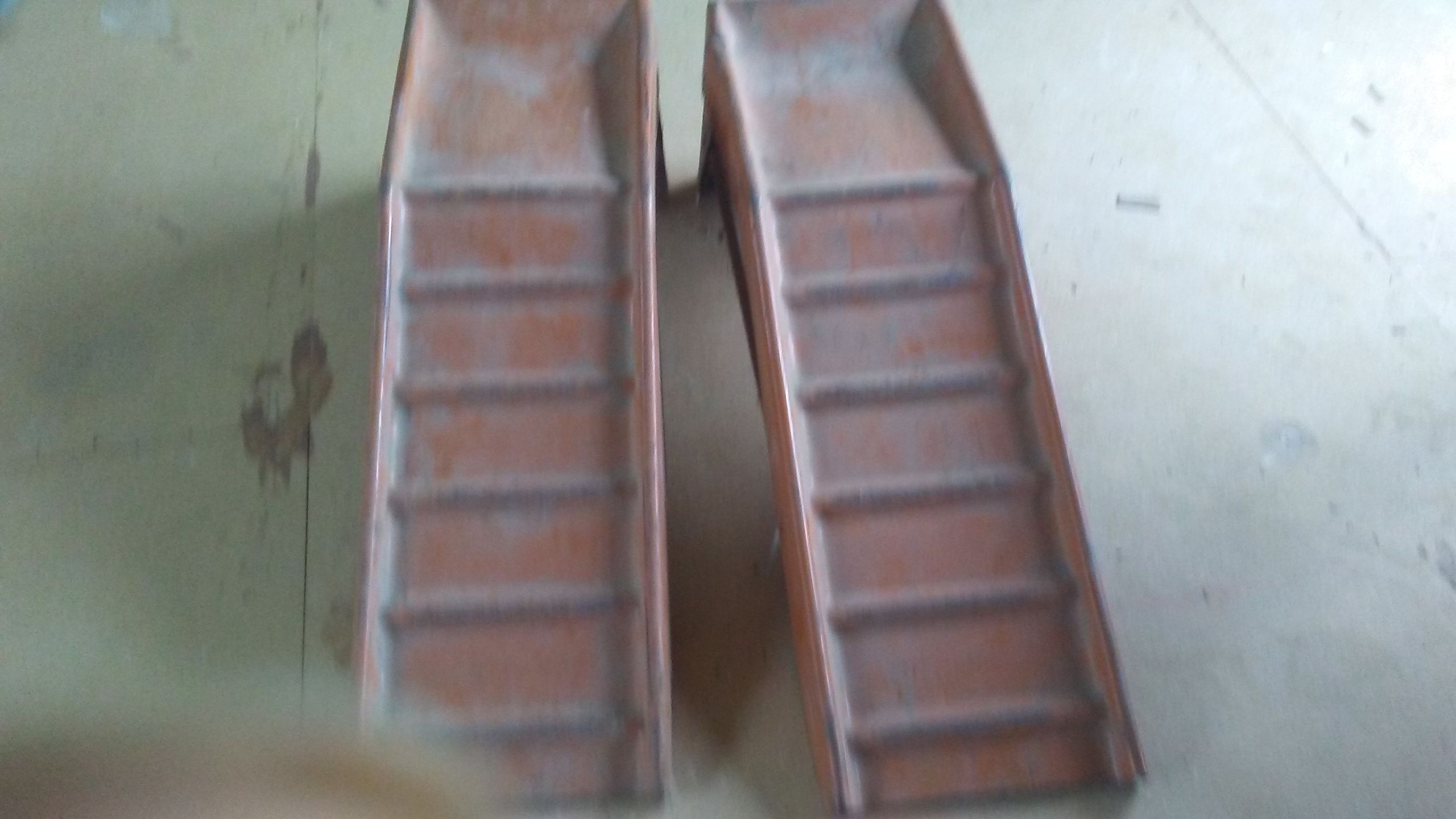 Metal ramp set