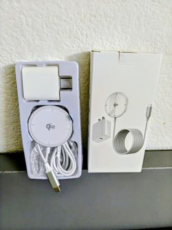 Qi2 Certified Magnetic Wireless Fast Charger for iPhone, 6Feet Woven Cable TypeC