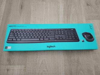 *NEW* Logitech MK270 wireless keyboard and mouse combo