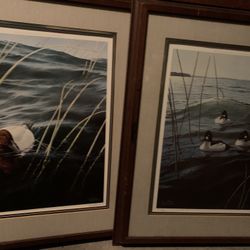 Large Signed Ron Van Gilder Prints 