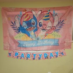 Stitch Party Decorations 
