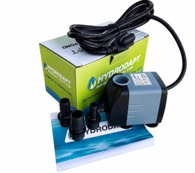 Hydrodapt Submersible Water Pump For Fish Tank- Fountain- Pond