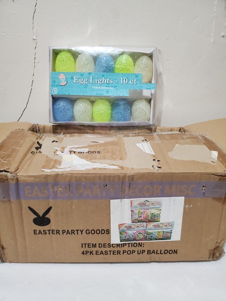 Lot of 48 Wack-A-Pack Easter Egg Self-Inflating Balloons – 4 Ct/Pack