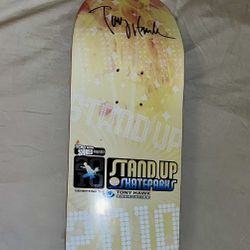 Tony Hawk Autograph Signed Birdhouse Skateboard Deck Limited Edition - Unused