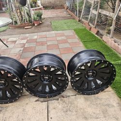 Set Of 5 HardRock Rims 5x127mm (5x5)