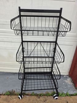 4 tires fruite and veggies rack